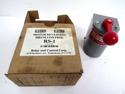 Motor reversing drum control rs-1 relay and control corp for sale