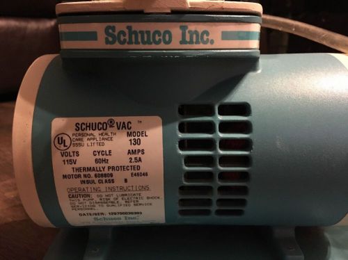 Schuco - vac  5711-130 vacuum suction pump.  very nice condition for sale