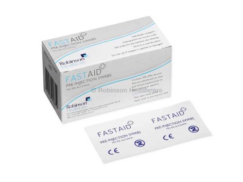 TATTOO SWABS WIPES FASTAID ISOPROPYL ALCOHOL  PRE INJECTION WIPES