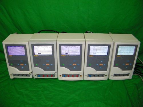 Lot of 5 Fluke IDA 4 Plus Infusion Device Analyzers for Parts or Repair