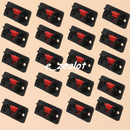 20pcs Speakers Clamp Audio Line Holder Perfect Power Clamp Socket Perfect