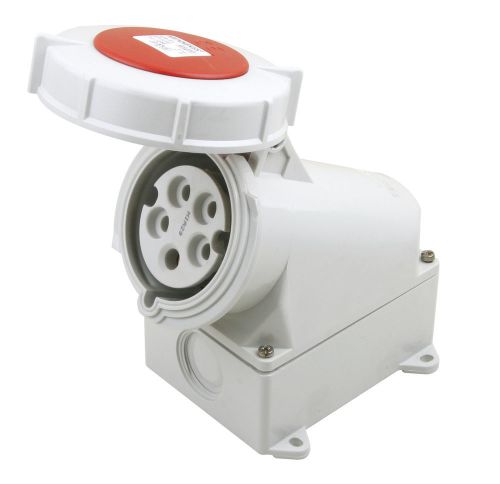 Mennekes typ 1210 wall mounted receptacle socket 400v/ip 67/6h/32a/3p+n+e for sale