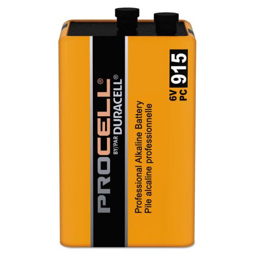 &#034;duracell procell lantern battery, 6 volt, screw terminals&#034; for sale