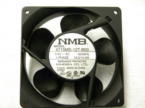 NMB Axial Fan Model 4715MS-12T-B50, 115 VAC, 60 Hz,  NEW