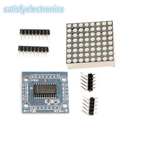 10PCS Arduino microcontroller MAX7219 dot matrix module control Display DIY KIT