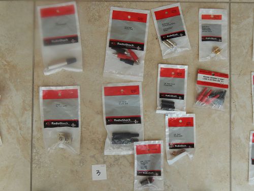 Audio connector Radio Shack lot3