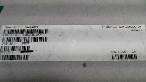 8117-pcs diode/rectifier small signal 100v 200ma fairchild 1n414 1n4148tr 1n4148 for sale