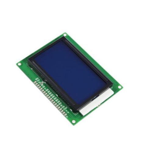 2pcs 5v 12864 lcd display module 128x64 dots graphic matrix lcd blue backlight y for sale