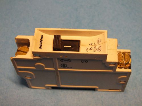 SIEMENS, 5SN1   L16A, Circuit breaker, Used