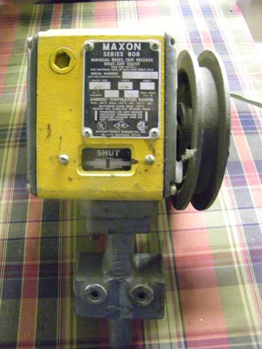 Maxon 2 1/4&#034; Electro Mechanical Shut Off Valve 808 Series