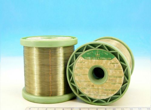 1x 521g SPOOL E ISOTAN Constantan 36AWG 0.12mm 43.3 ?/m 13.1?/ft Resistance WIRE