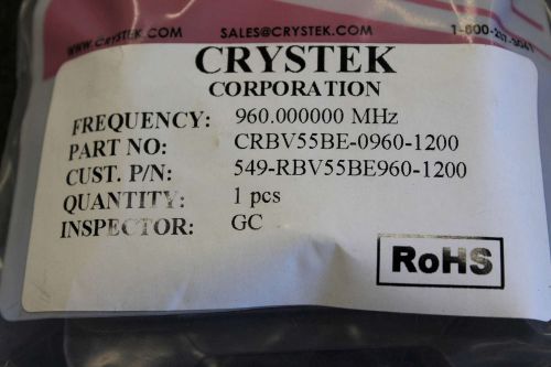 Crystek CRBV55BE-0960-1200 960mhz vco oscillator crystal free shipping