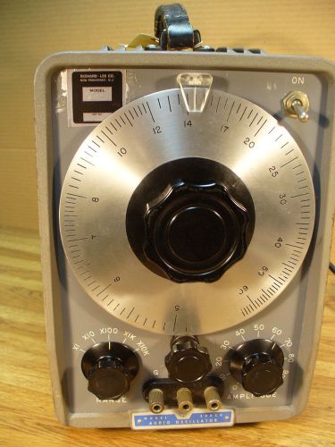 H.P. MODEL 200 CD WIDE RANGE AUDIO OSCIOLLATOR, 5 Hz to 600 Kz