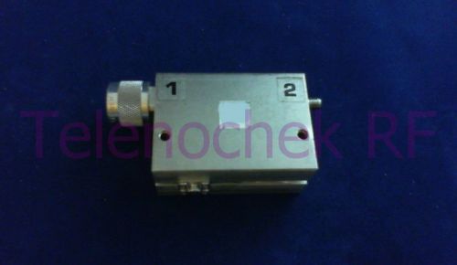 RF microwave dual junction isolator 875 MHz CF/  250 MHz BW/ 100 Watt / data