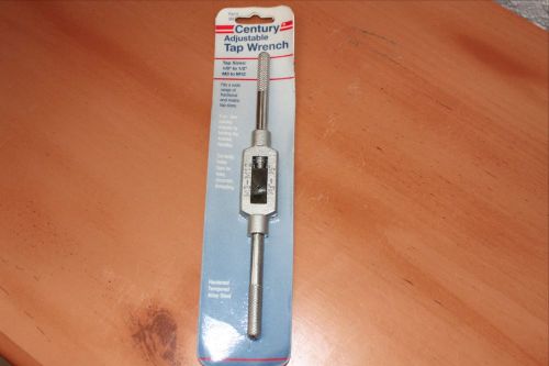 Century part# 98510 adjustable tap wrench sizes 1/8-1/2&#034; m3-m12 new for sale