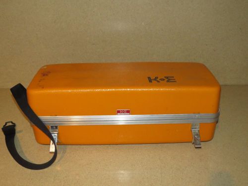 ++ K&amp;E  AUTOCOLLIMATING ALIGNMENT LASER CASE ONLY- 71-2022-  21.5x8x8&#034;  - (KA1)