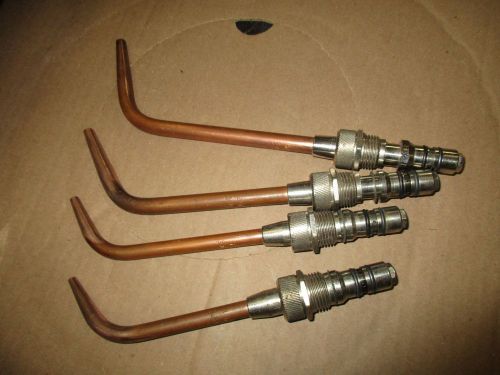 Smith equipment welding tip set 4 tips sw series heavy duty with mixers #1,5,7,9 for sale