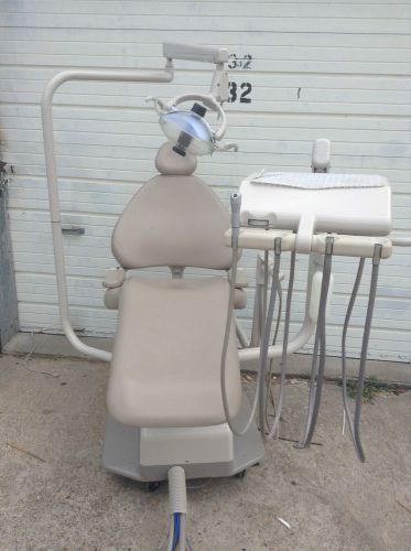 Adec 1040  dental chair with radius delivery unit and light for sale