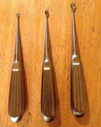 Sklar Stainless Steel Curette #1, 2 And 4