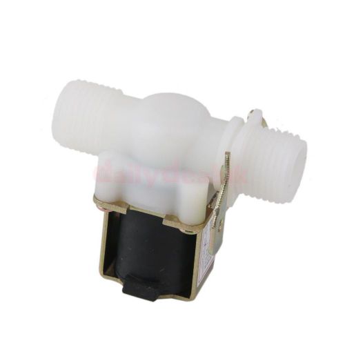 DC12V G1/2 Solenoid Inlet Valve Normally Closed NC for Water Air 0.02-0.8MPA
