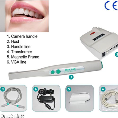4 Mega Pixels Dental Intraoral Intra Oral Camera and VGA OC version SONY CCD  ca
