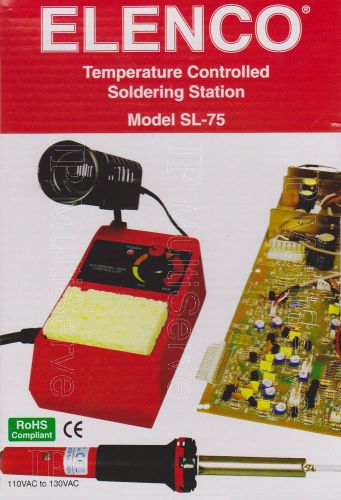 48w adjustable soldering station, elenco sl-75 for sale