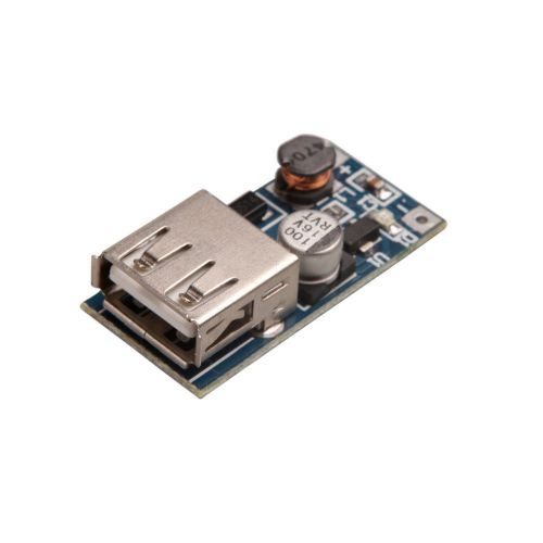 Mini PFM Control DC-DC 0.9V-5V to USB 5V DC Boost Step-up Power Supply Module