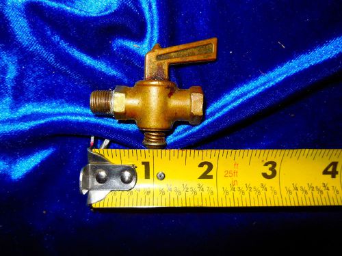 Vintage Brass Bronze Air Gas Water Fluid Spout Spikett