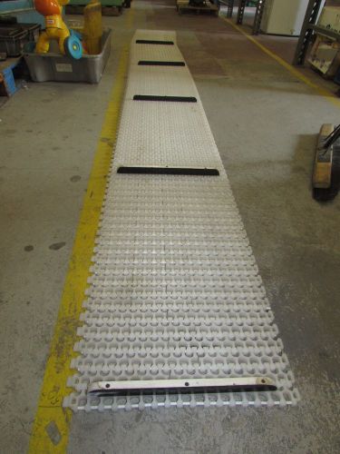 13&#039; 6&#034;L X 18&#034; Plastic Intralox  Conveyor Belt