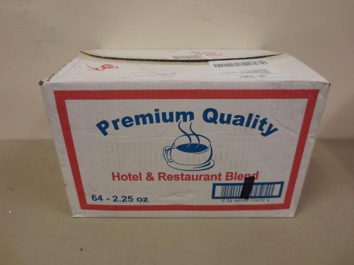 Premium Quality Blend Hotel and Restaurants Coffee Blend 9 Pound -64 2.25oz bags