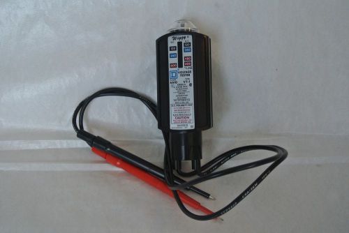 Wiggy Voltage Tester Square D, Class 6610, Type VT-1, Series A, Solenoid Type