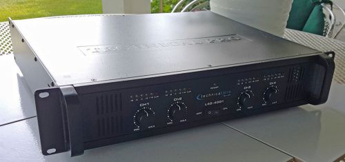 L4Z-4001 Technical Pro 4-channel Power Amplifier