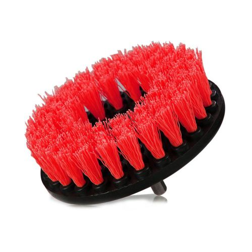 Chemical guys acc201brushhd heavy duty carpet brush with drill attachment red for sale