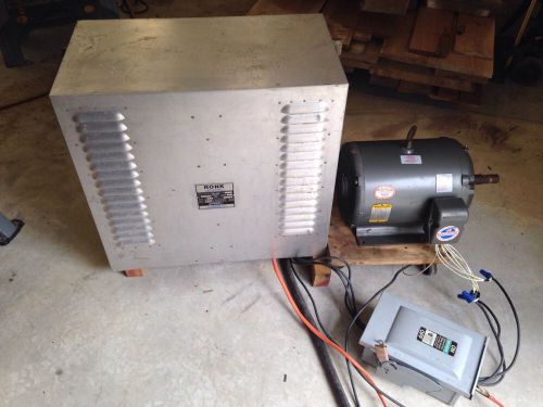 Ronk rotary phase converter 20hp for sale