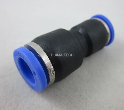 5pcs 12mm to 8mm pneumatic fittings push in straight reducer connectors air hose for sale