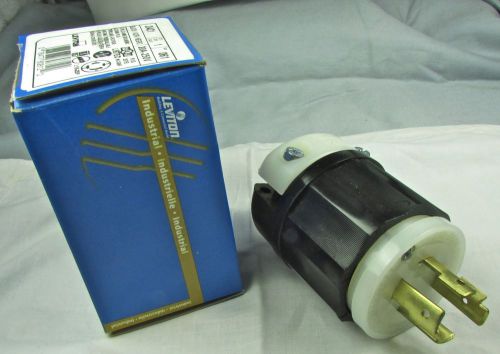 NEW** Leviton 2421 3 Pole 4 Wire Grounding Plug 20A-250V NEW IN BOX!