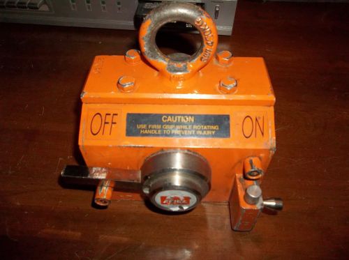 Eriez magnetics safehold lifting magnet 800 lbs, xpl 8/6 for sale