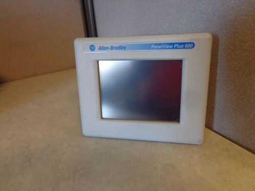 Allen Bradley 2711P-T6C20D Ser C  Panelview Plus 600 Touchscreen