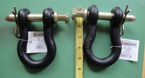 Shackle d ring clevis  2   7/8 in  x  3 1/4 in. new jeep  4x4  off road for sale