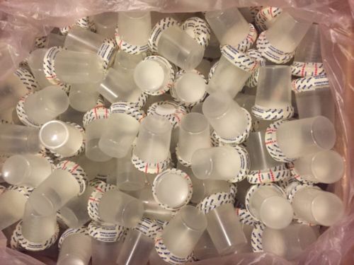 250 4 oz. / 120ml sterile specimen containers w/ lid elkay labs 500-1000-800 for sale