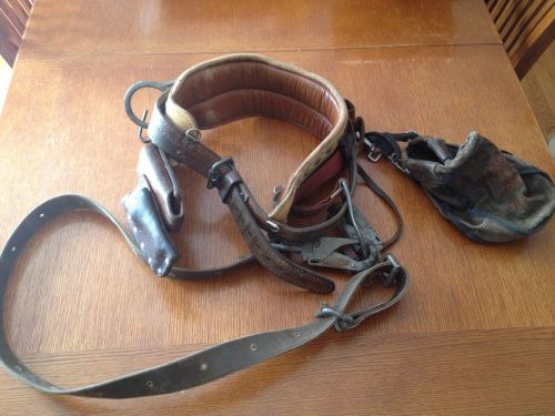 Klein Leather Tree Climbing Harness