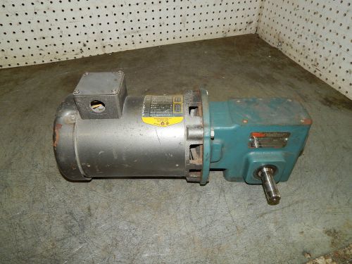 Baldor vm3108 motor .5 (1/2)hp 1725rpm 56c frame w/ tigear mr94743l1 56/150-10 for sale