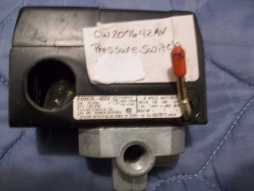 CW207642AV on 70 psi off 100 psi Furnas  cat. no. 69MB109490U 2 pole