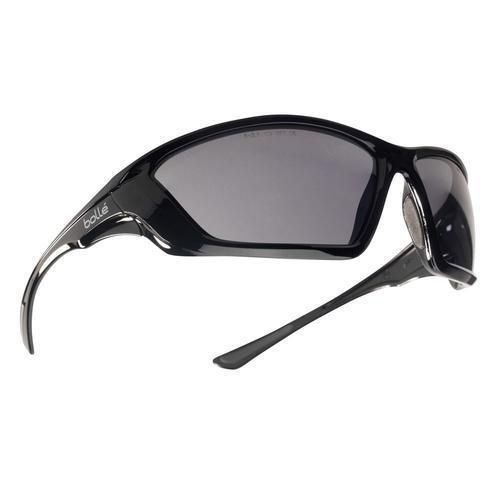 Bolle Eyewear 40137 SWAT Tactical Shiny Black Frame &amp; Smoke Grey Lens Sunglasses