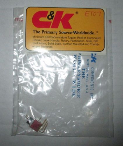 NEW Toggle Switch C&amp;K Components #ET07 Made In USA
