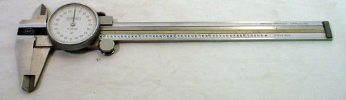 HELIOS FOWLER DIAL CALIPER 52-010-006 STAINLESS GERMANY