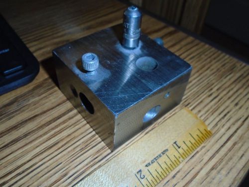 Machinist tool surface grinder diamond dresser with block for sale
