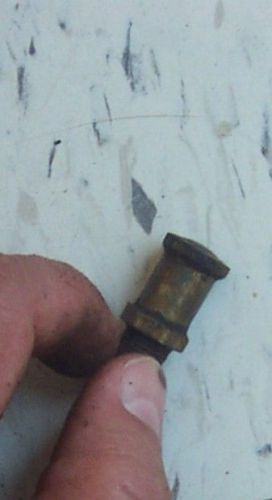 Very small brass oiler grease cup or pressure release for sale