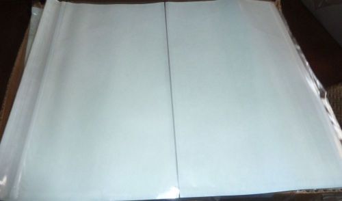490-3M Clear Zippered Packing List Envelope NP-z1  10&#034; x 12-1/2&#034; adhesive back