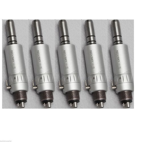 5x Dental E-type slow speed air motor 4 hole for straight contra angle handpiece